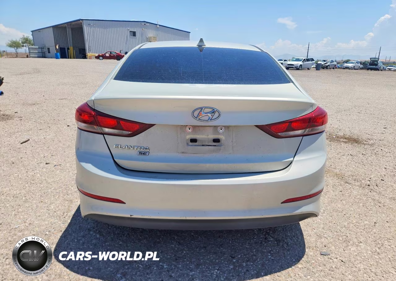 2017 Hyundai Elantra Se VIN:KMHD74LF1HU421651 - 6