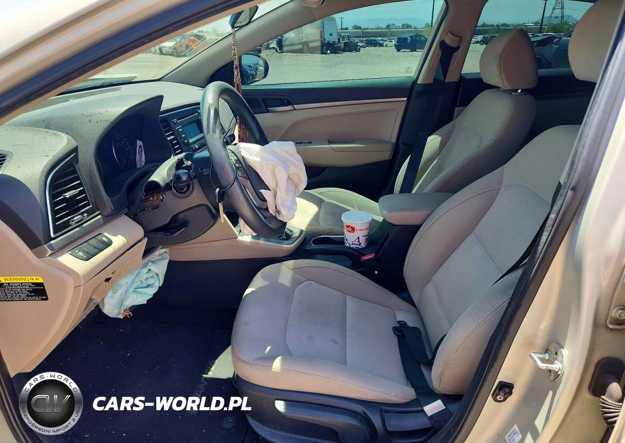 2017 Hyundai Elantra Se VIN:KMHD74LF1HU421651 - 7