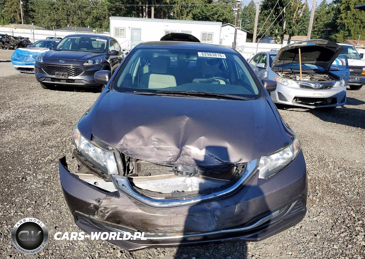 2015 Honda Civic Lx VIN:2HGFB2F54FH537611 - 5