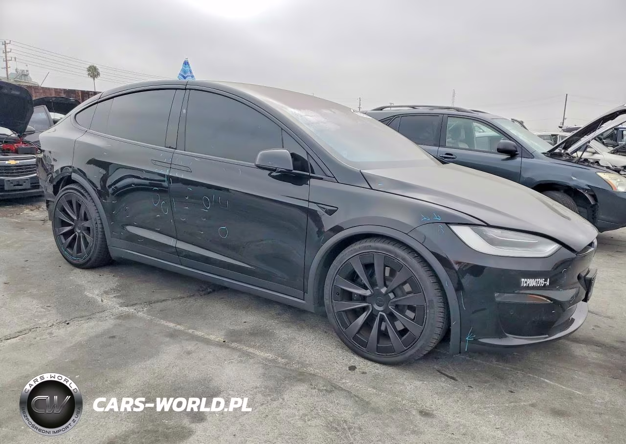 2022 Tesla Model X VIN:7SAXCAE51NF349793 - 4