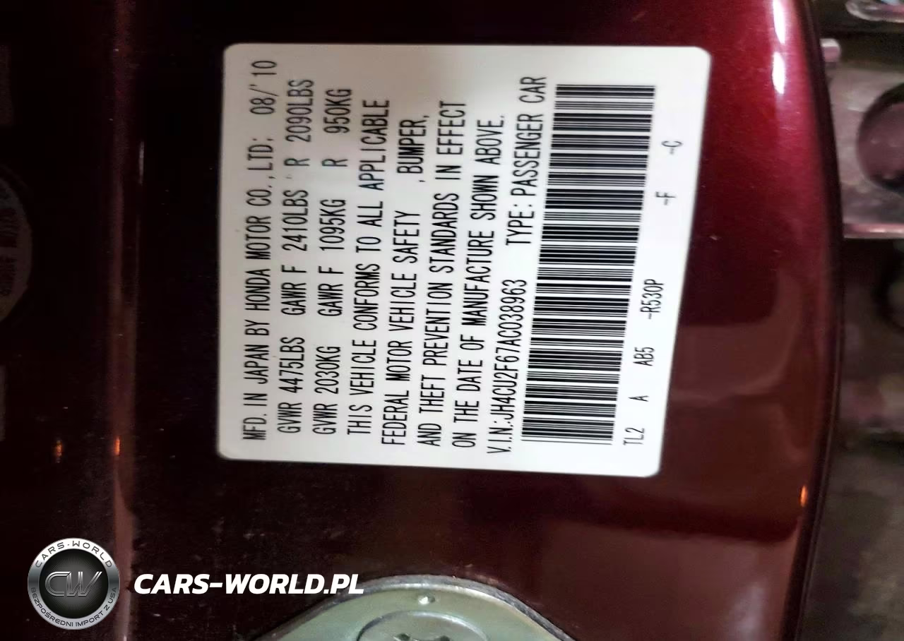 2010 Acura Tsx VIN:JH4CU2F67AC038963 - 13