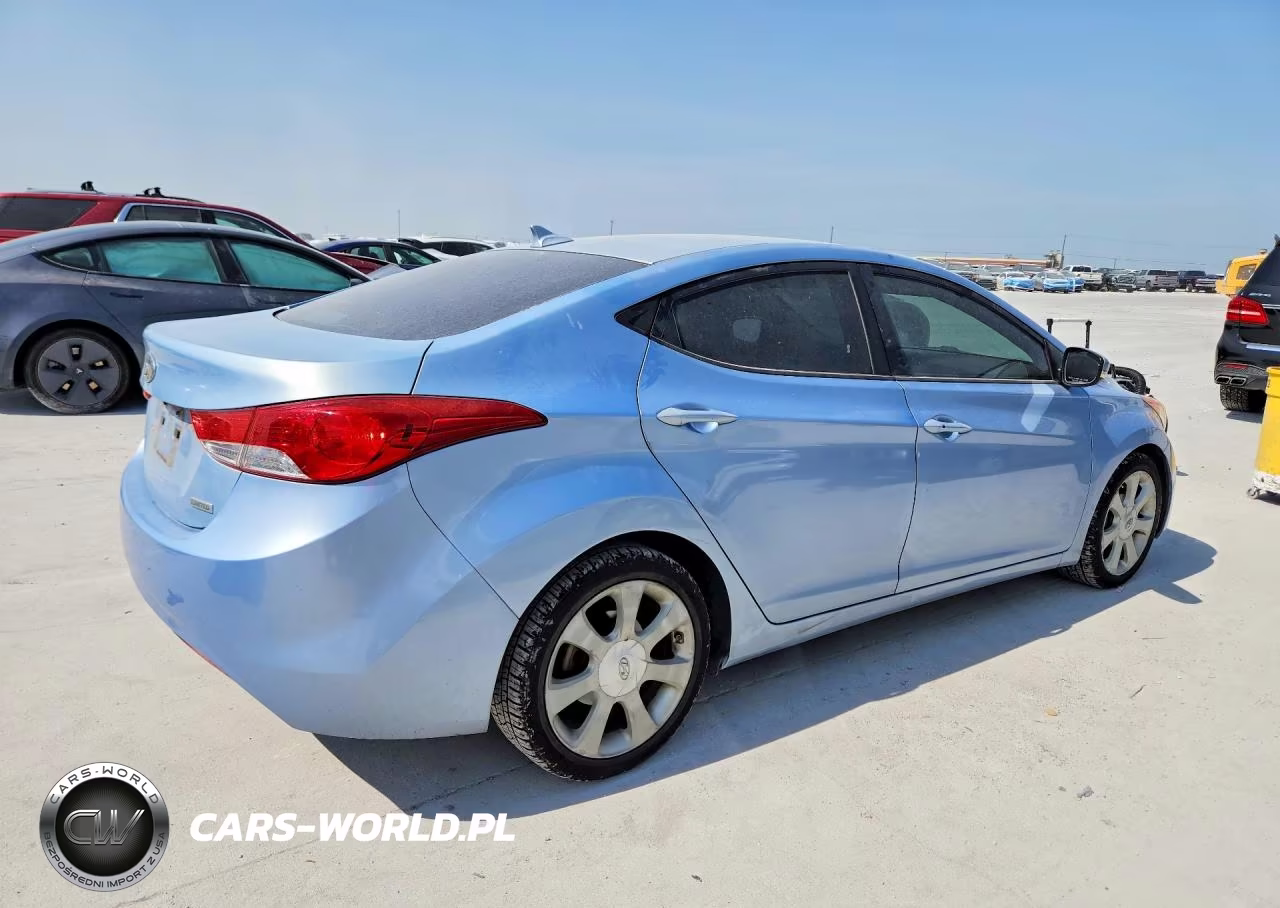 2012 Hyundai Elantra Limited VIN:KMHDH4AE3CU324211 - 3