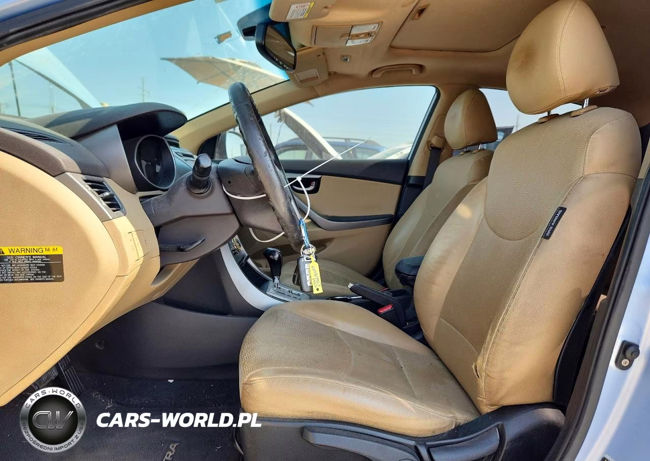2012 Hyundai Elantra Limited VIN:KMHDH4AE3CU324211 - 7