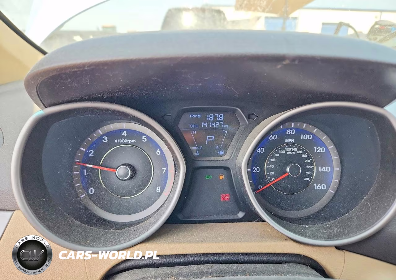 2012 Hyundai Elantra Limited VIN:KMHDH4AE3CU324211 - 9