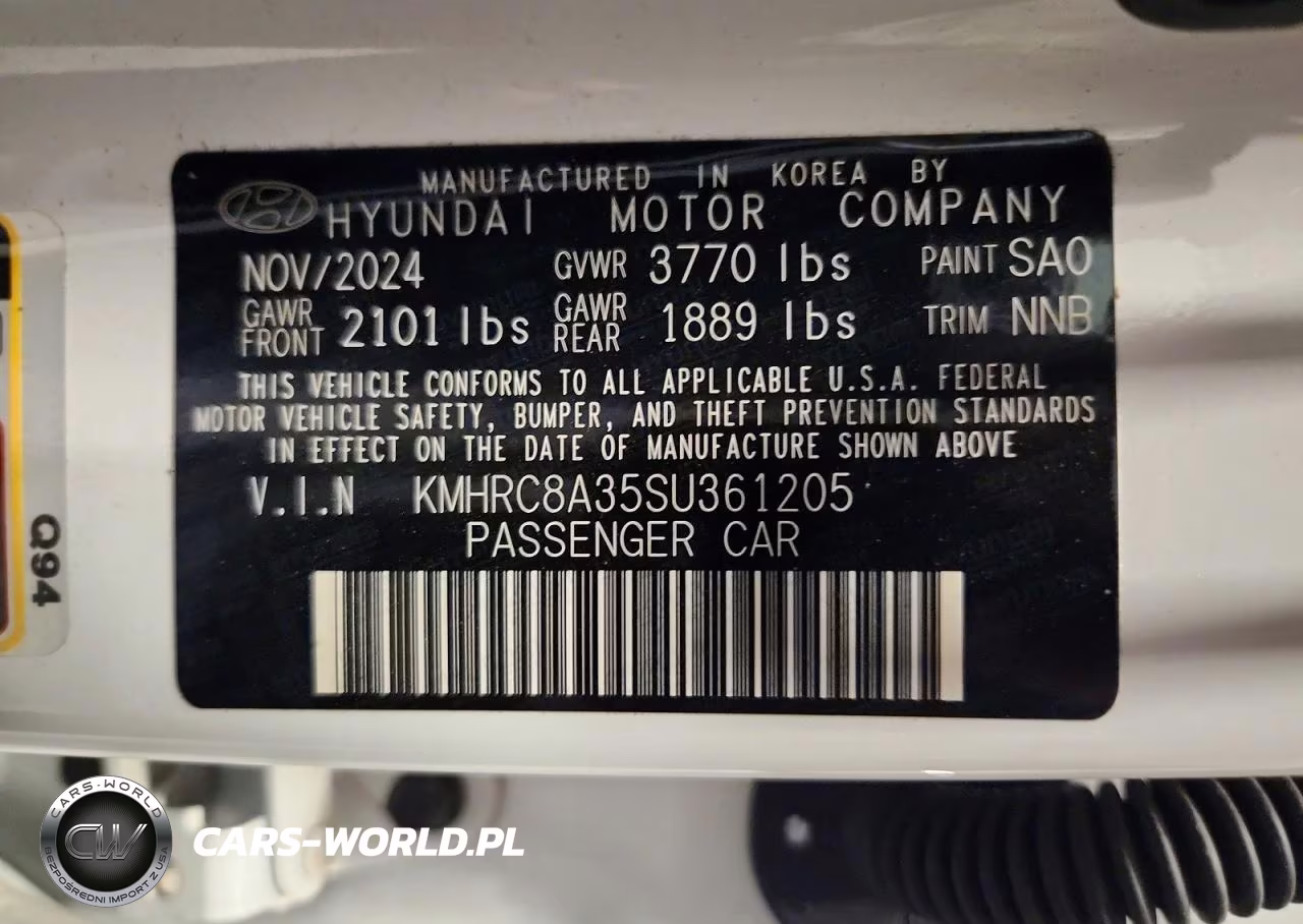 2025 Hyundai Venue Limited VIN:KMHRC8A35SU361205 - 13