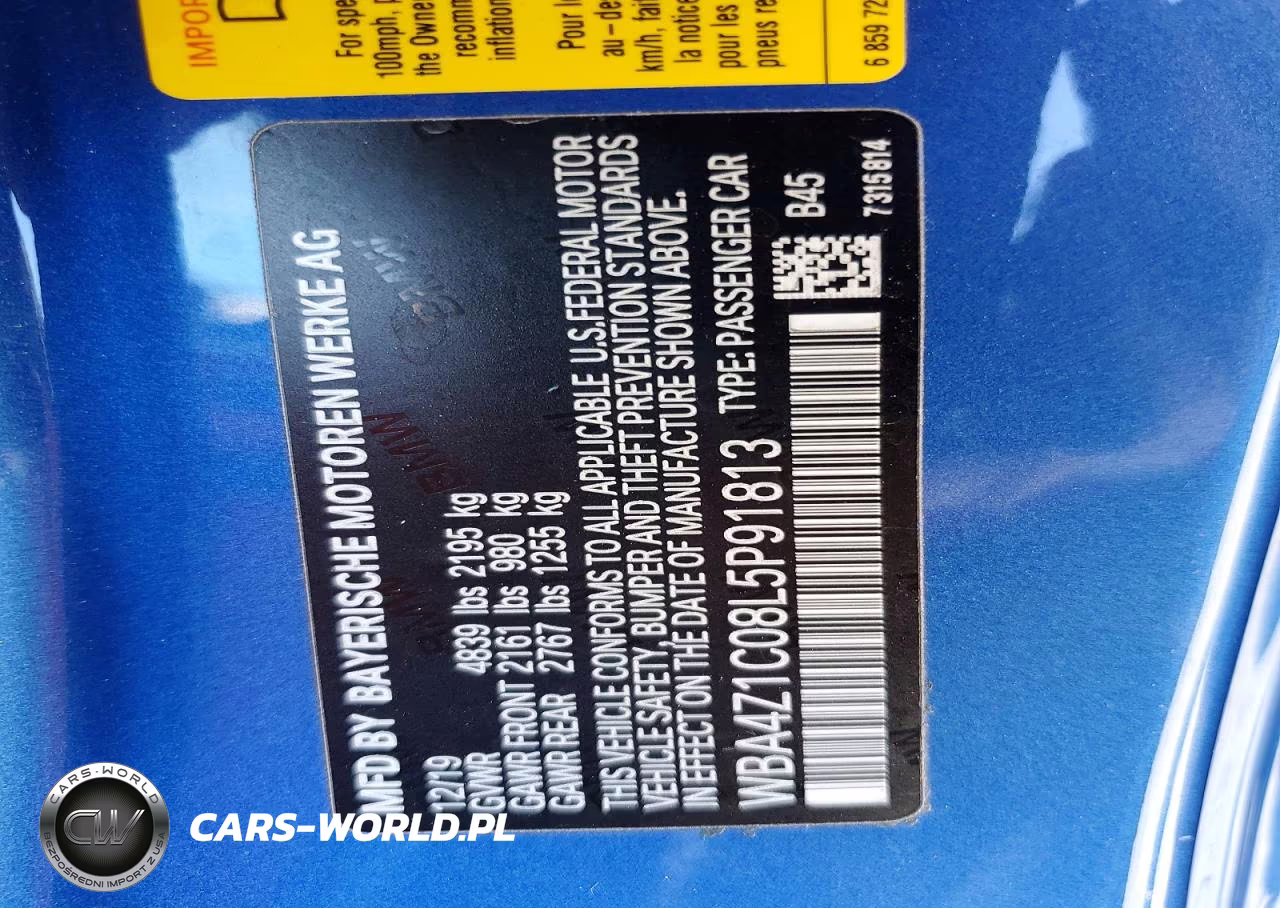 2020 BMW 430I VIN:WBA4Z1C08L5P91813 - 12