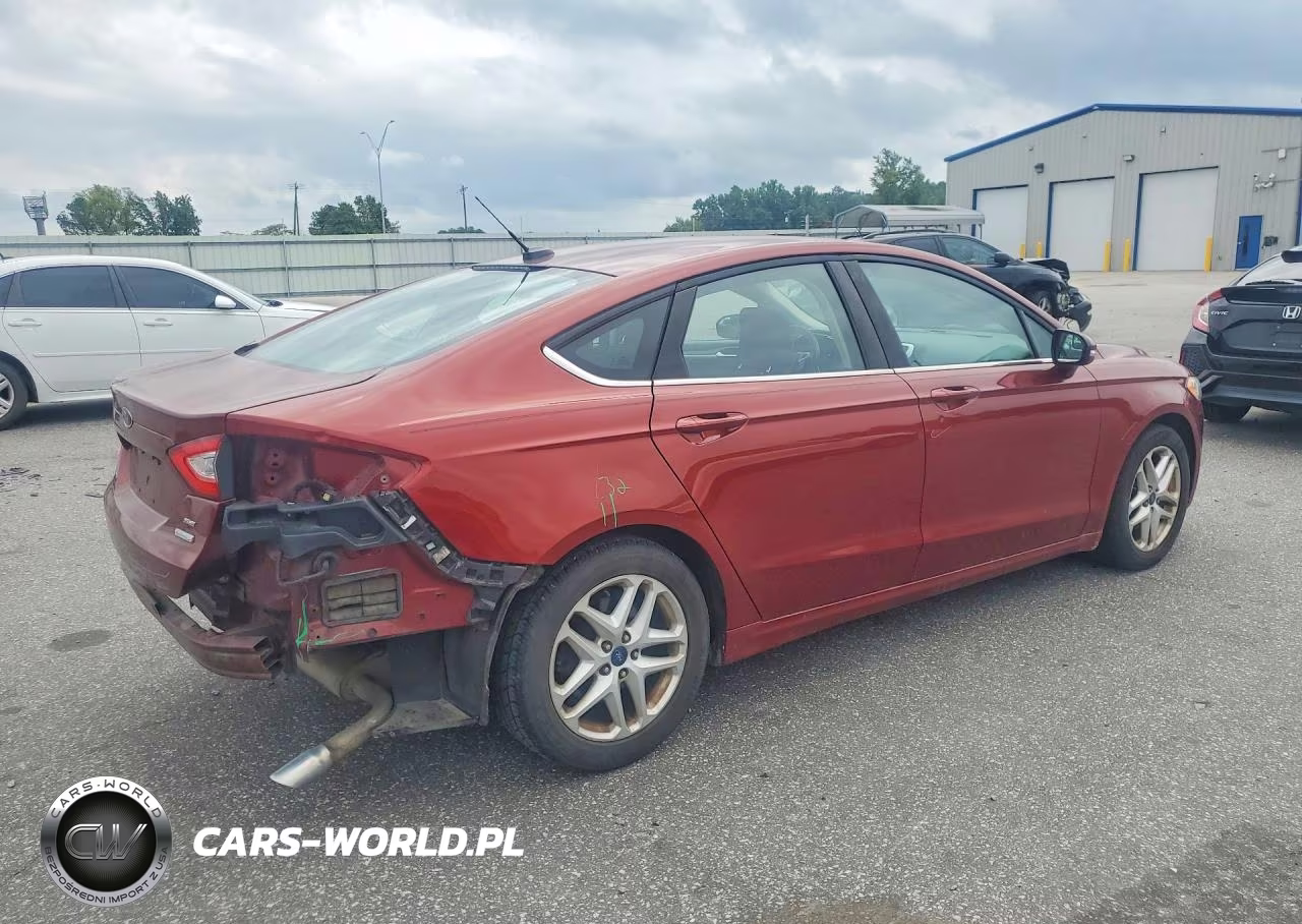 2014 Ford Fusion Se VIN:3FA6P0HD4ER168203 - 3