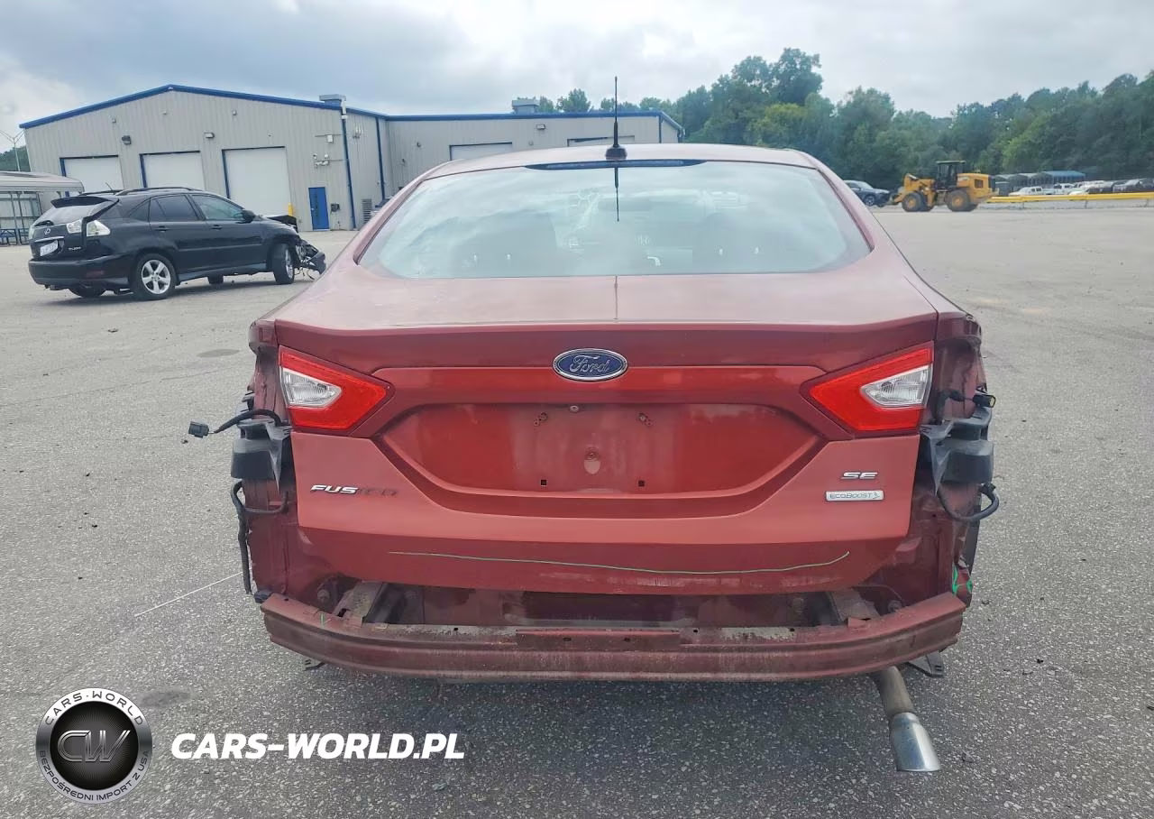 2014 Ford Fusion Se VIN:3FA6P0HD4ER168203 - 6