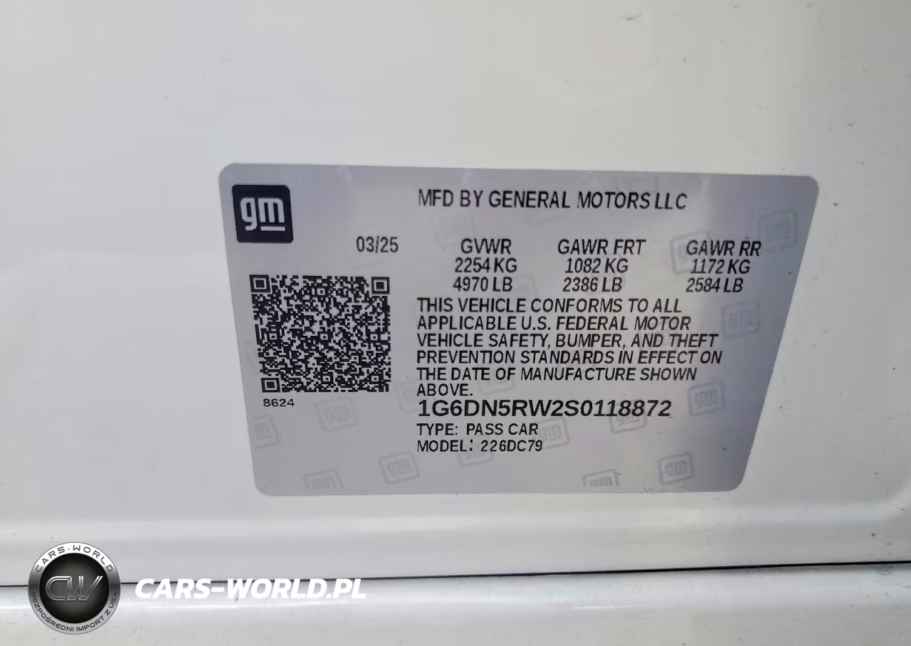 2025 Cadillac Ct5 Premium Luxury VIN:1G6DN5RW2S0118872 - 12