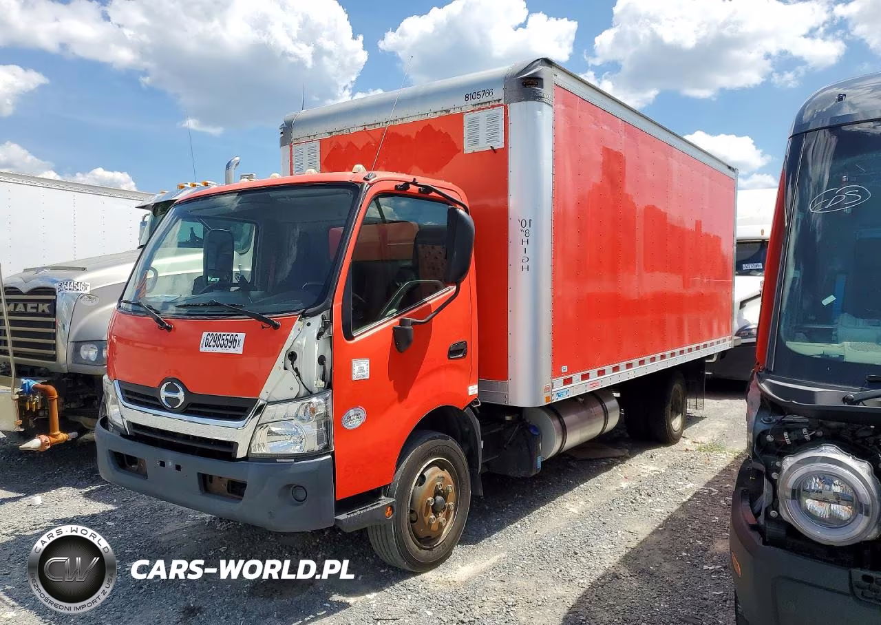 2017 Hino 195 Box Truck – zdjęcie 1 z 13