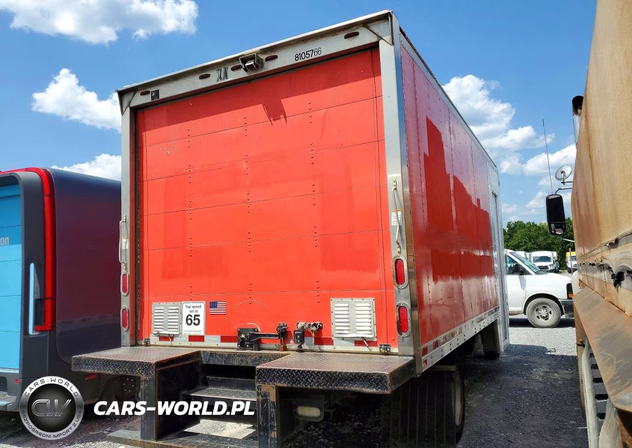 2017 Hino 195 Box Truck VIN:JHHSDM2H6HK005787 - 3