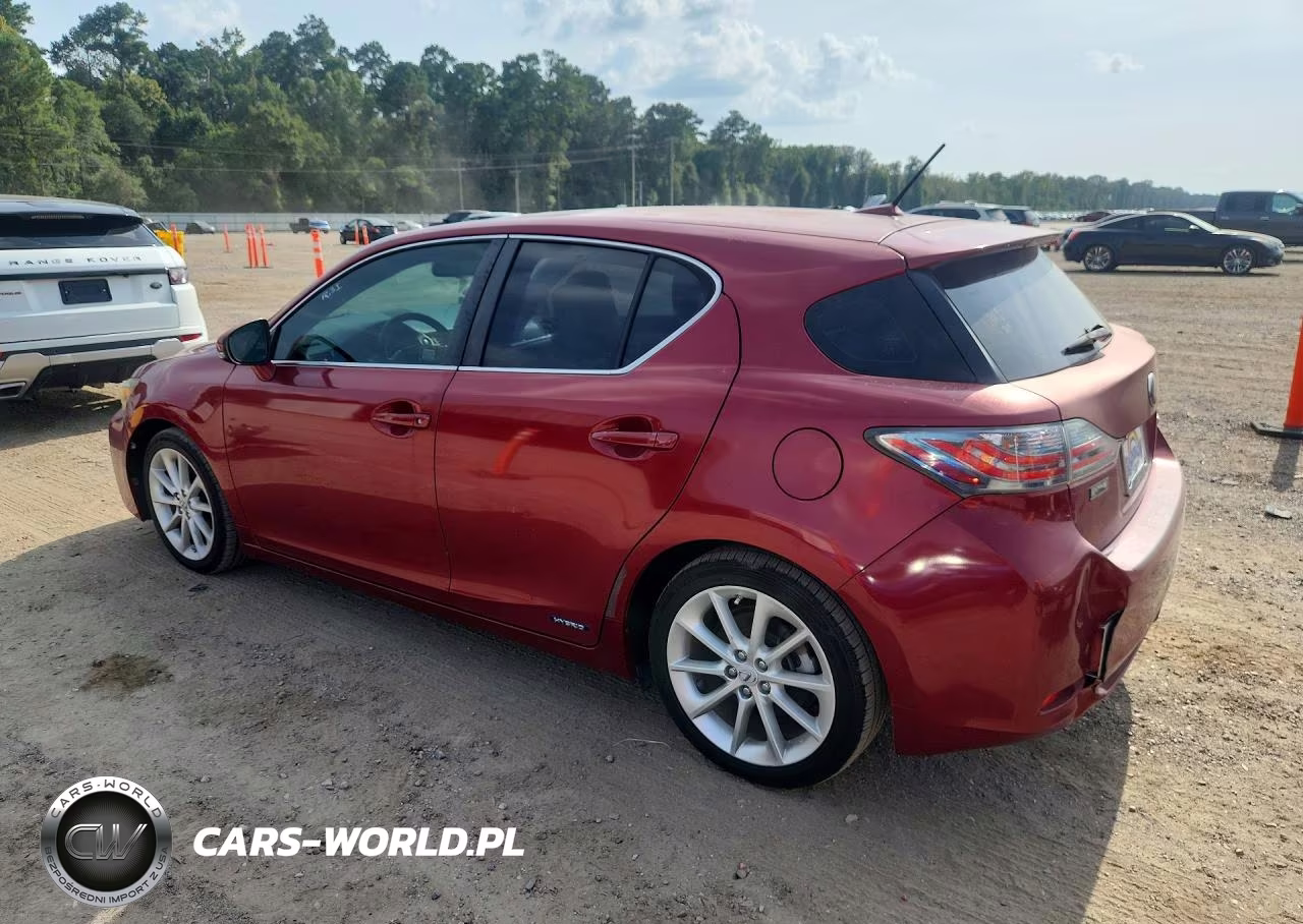 2011 Lexus Ct 200 VIN:JTHKD5BH2B2036551 - 2