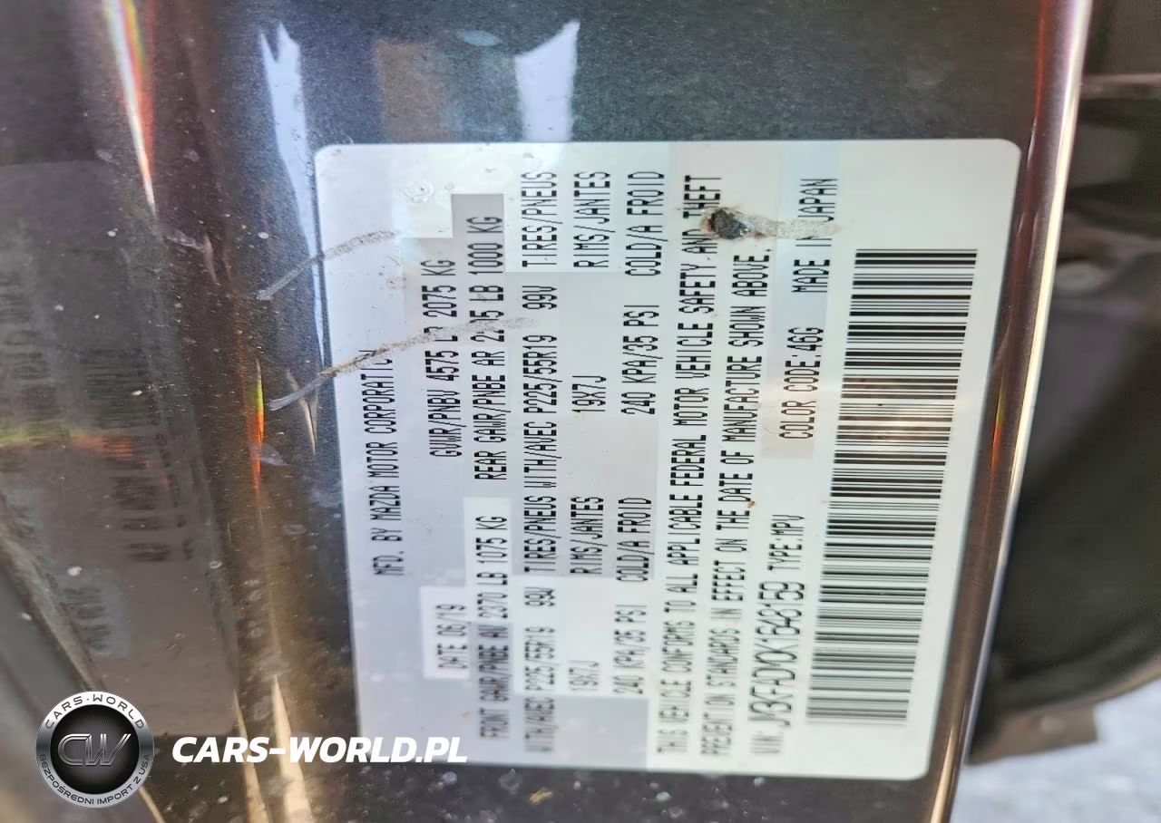 2019 Mazda Cx-5 Grand Touring VIN:JM3KFADM0K1648159 - 12