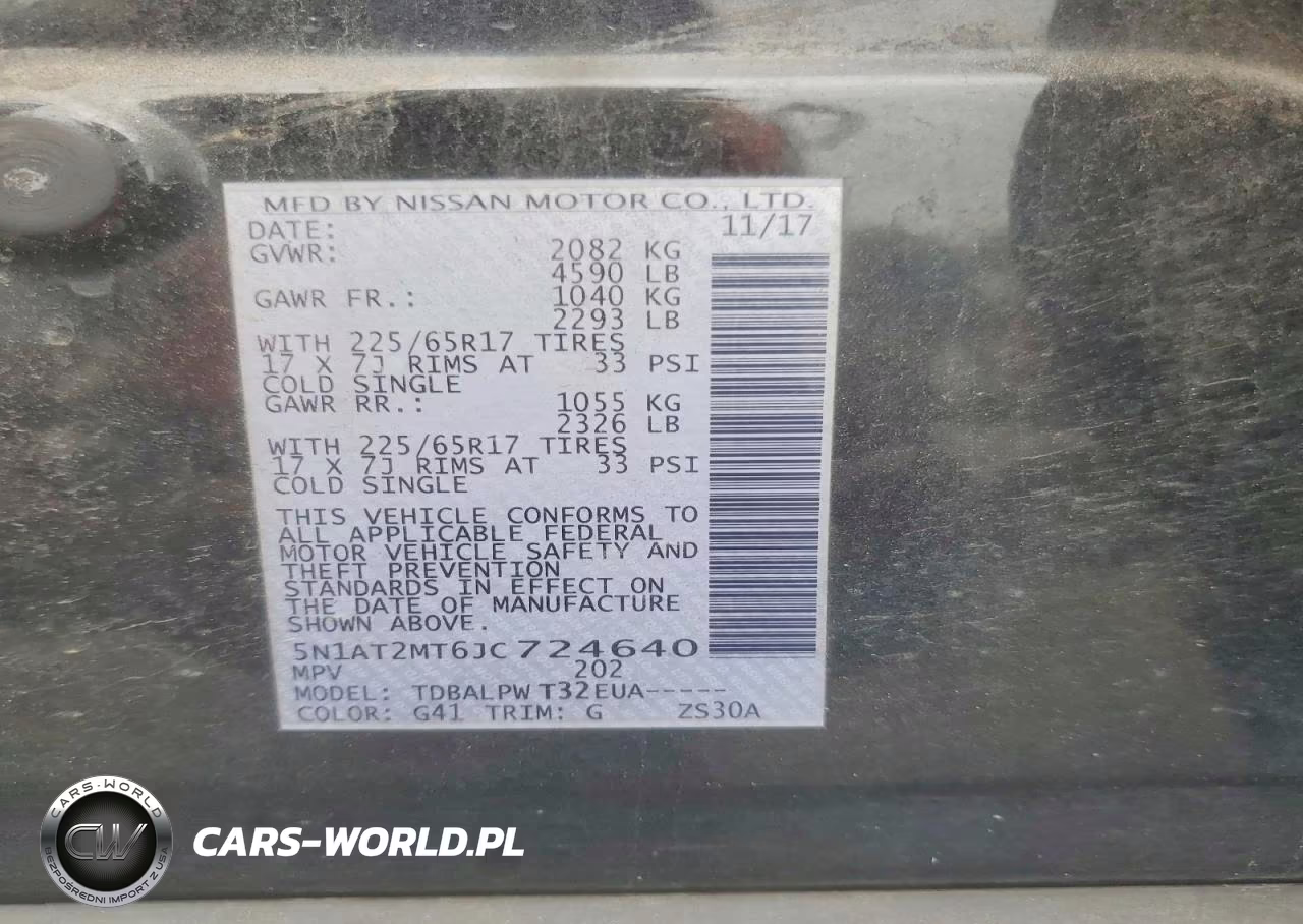2021 Nissan Rogue Sv VIN:5N1AT2MT6JC724640 - 13