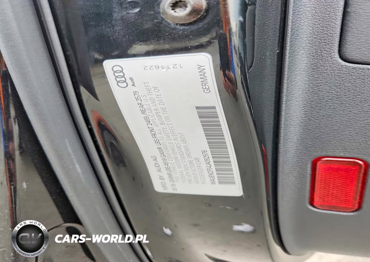2018 Audi A5 Premium Plus S-Line VIN:WAUENCF54JA092976 - 12