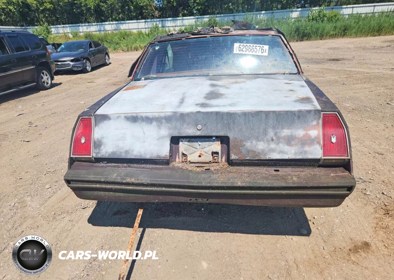 1981 Chevrolet Monte Carlo VIN:1G1AZ37K8BK510051 - 6