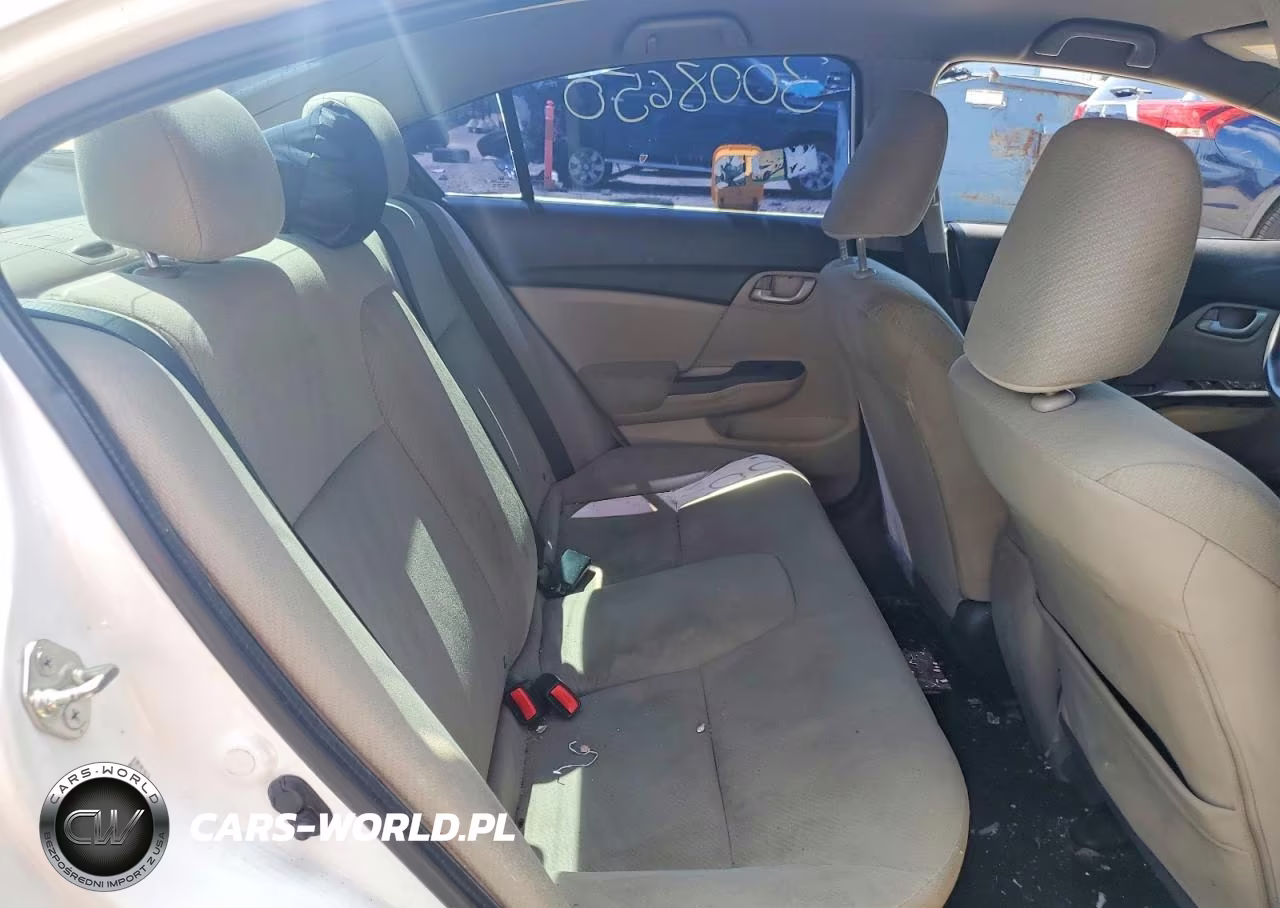2013 Honda Civic Lx VIN:19XFB2F52DE064668 - 10