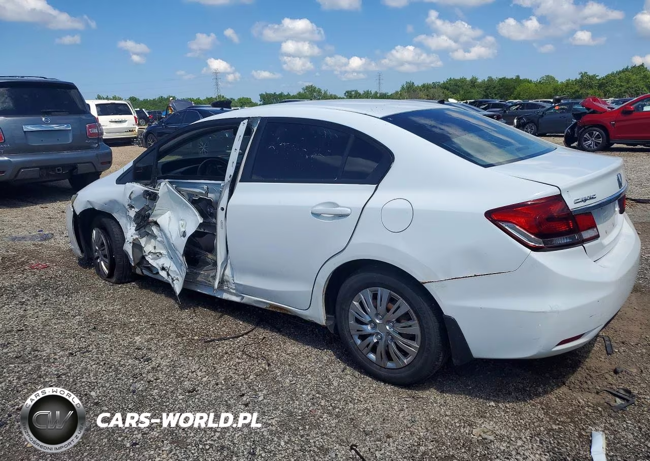 2013 Honda Civic Lx VIN:19XFB2F52DE064668 - 2