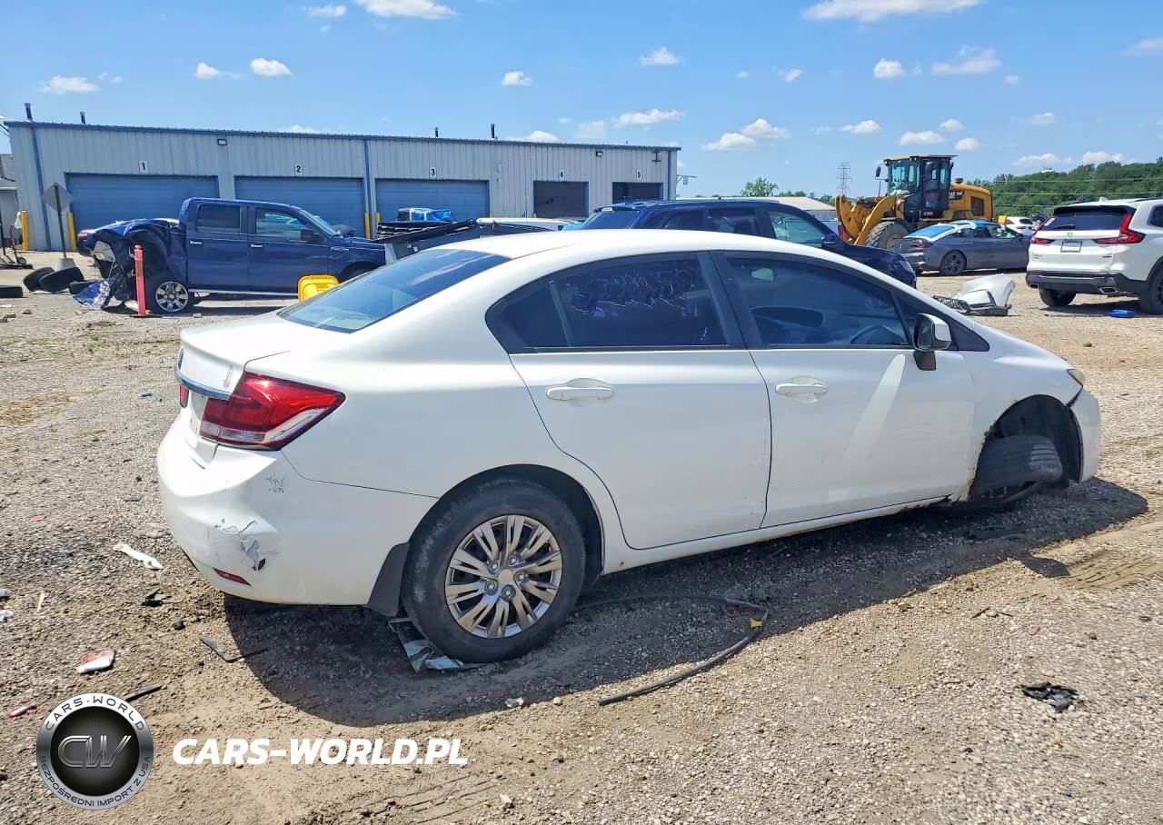 2013 Honda Civic Lx VIN:19XFB2F52DE064668 - 3