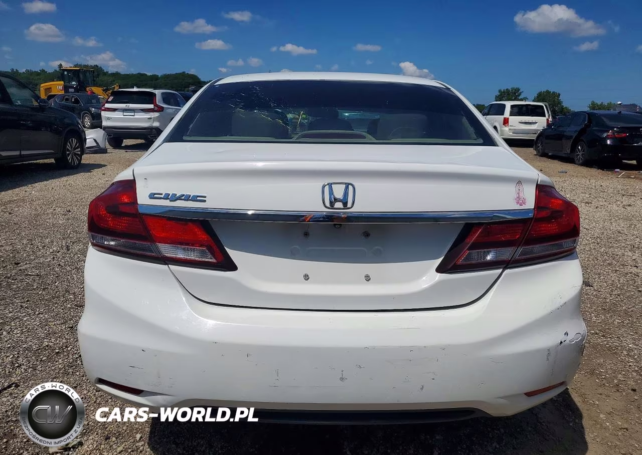 2013 Honda Civic Lx VIN:19XFB2F52DE064668 - 6