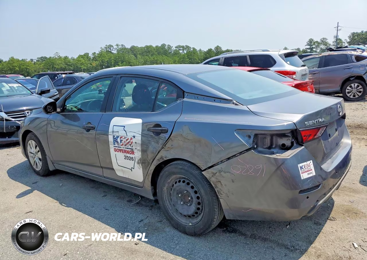2025 Nissan Sentra S VIN:3N1AB8BV8SY251446 - 2