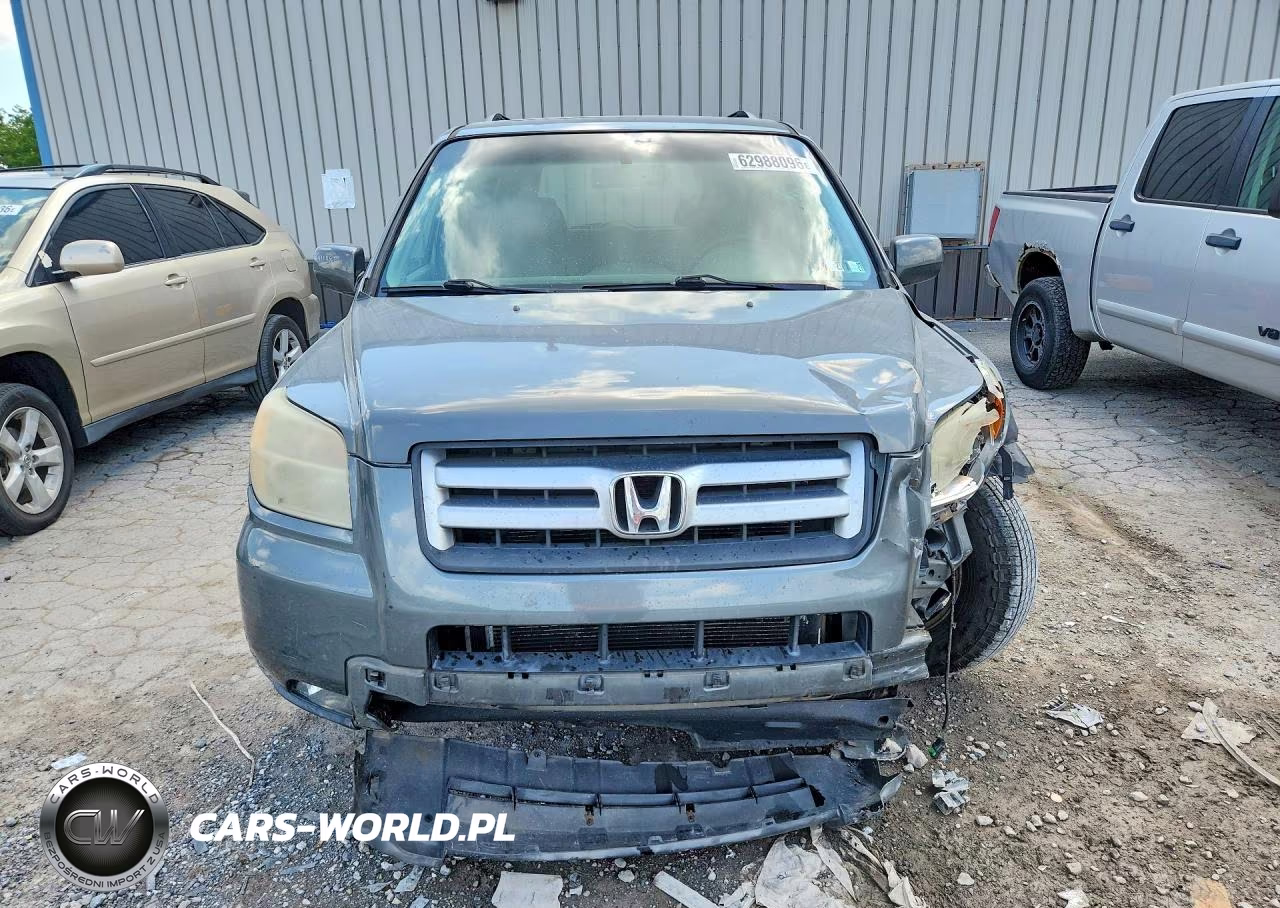 2008 Honda Pilot Exl VIN:5FNYF18598B021790 - 5