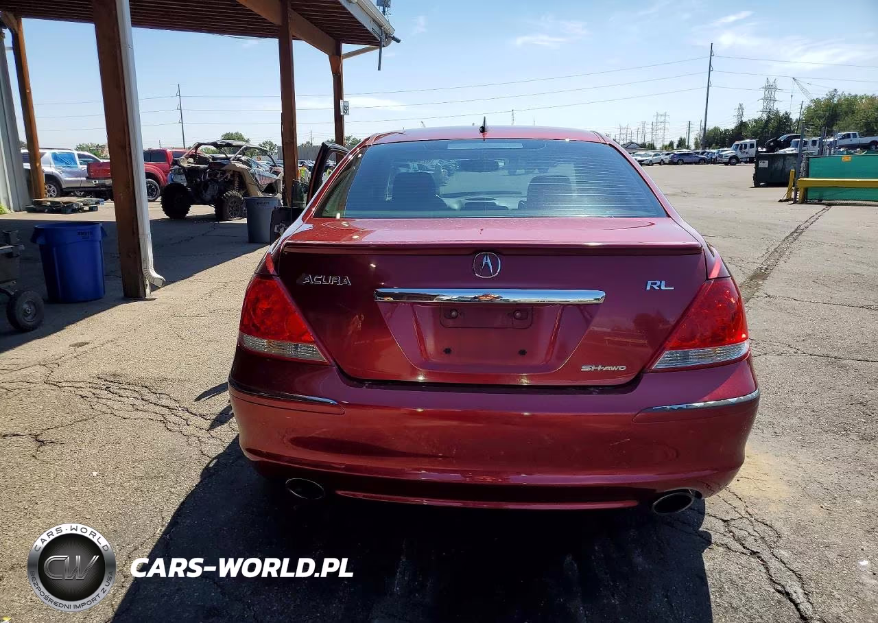2005 Acura Rl VIN:JH4KB165X5C010597 - 6