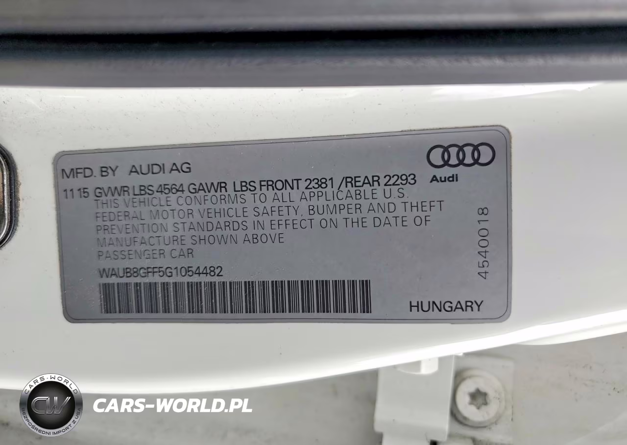 2016 Audi A3 Premium VIN:WAUB8GFF5G1054482 - 13