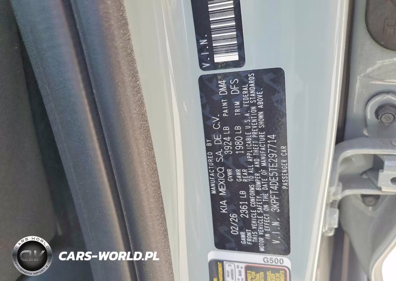 2026 Kia K4 Lxs VIN:3KPFT4DE5TE297714 - 13