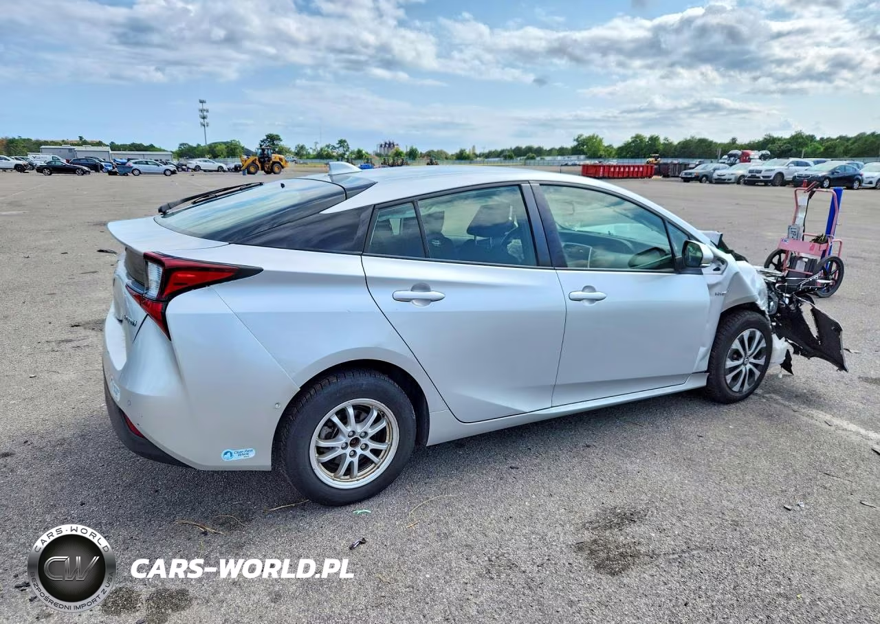 2021 Toyota Prius Le Awd-E VIN:JTDL9MFU8M3028332 - 3