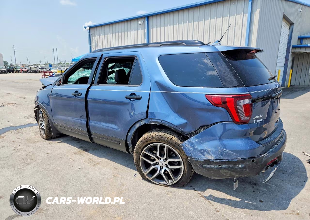 2018 Ford Explorer Sport VIN:1FM5K8GT8JGB65216 - 2