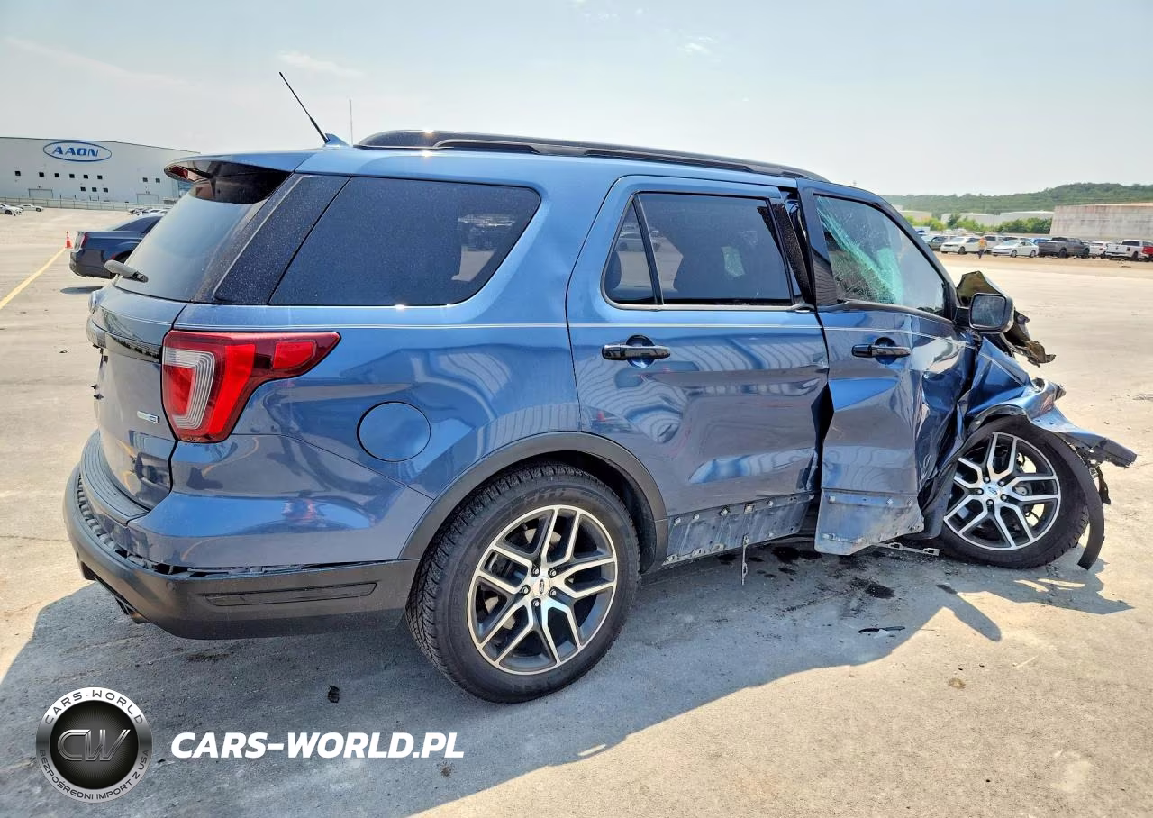 2018 Ford Explorer Sport VIN:1FM5K8GT8JGB65216 - 3