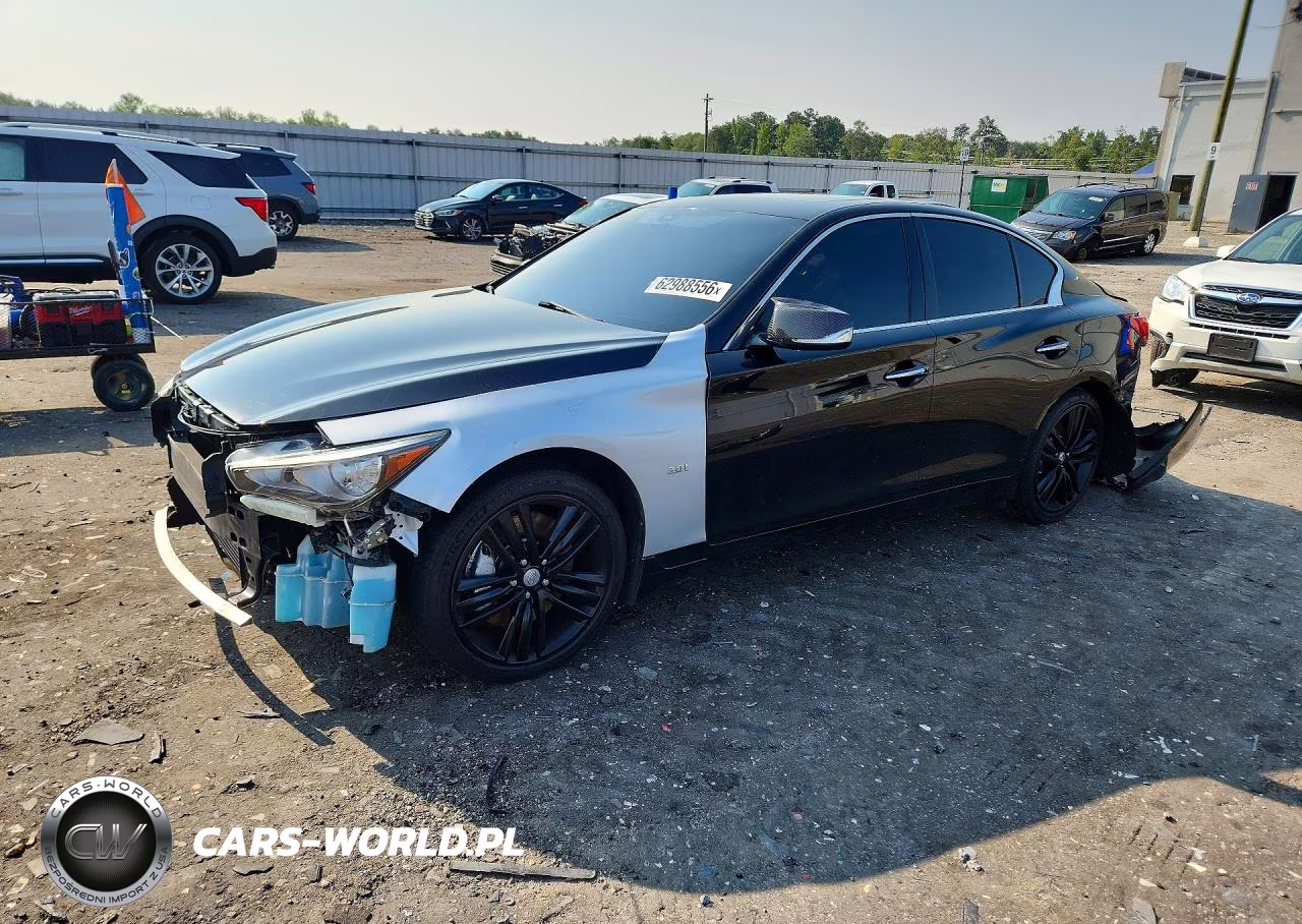 2017 Infiniti Q50 2.0T Sport VIN:JN1CV7AR9HM681125 - 1