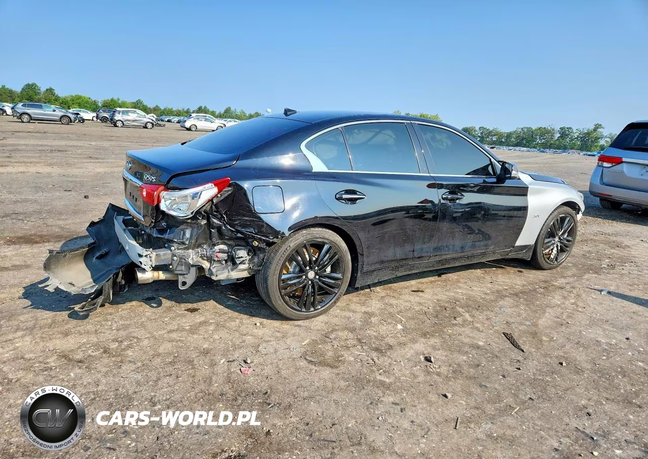 2017 Infiniti Q50 2.0T Sport VIN:JN1CV7AR9HM681125 - 3