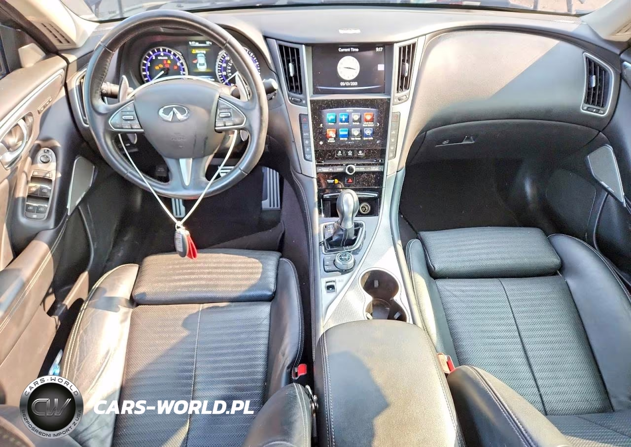 2017 Infiniti Q50 2.0T Sport VIN:JN1CV7AR9HM681125 - 8