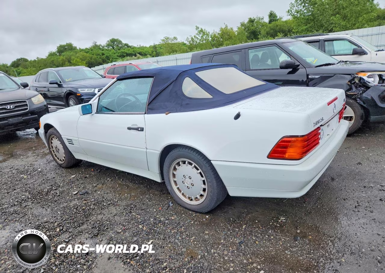 1992 Mercedes-Benz 500 Sl VIN:WDBFA66E5NF053907 - 2