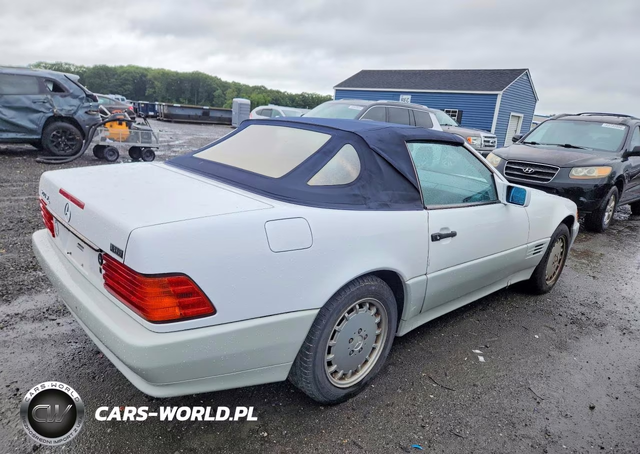 1992 Mercedes-Benz 500 Sl VIN:WDBFA66E5NF053907 - 3