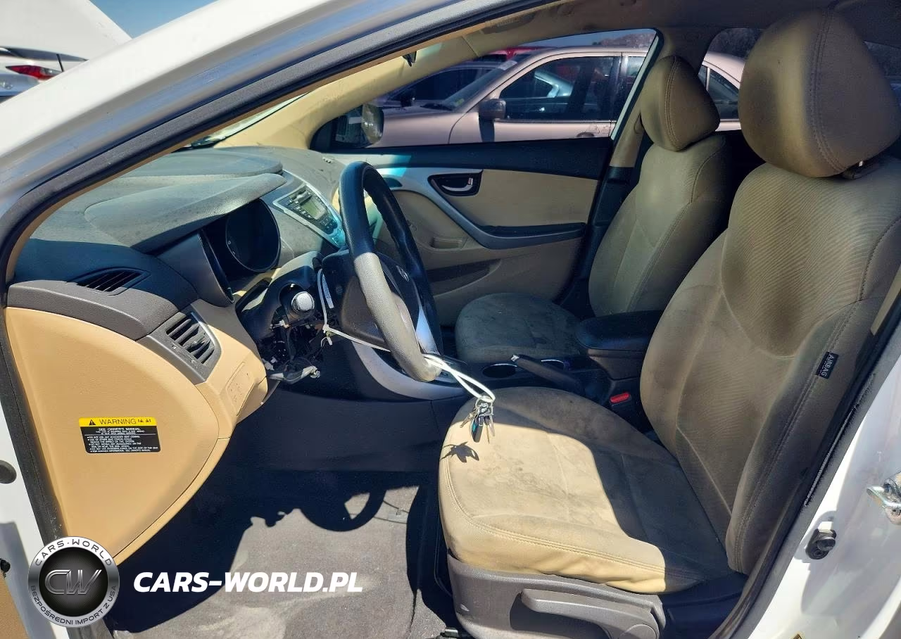 2012 Hyundai Elantra Gls VIN:5NPDH4AE1CH139055 - 7