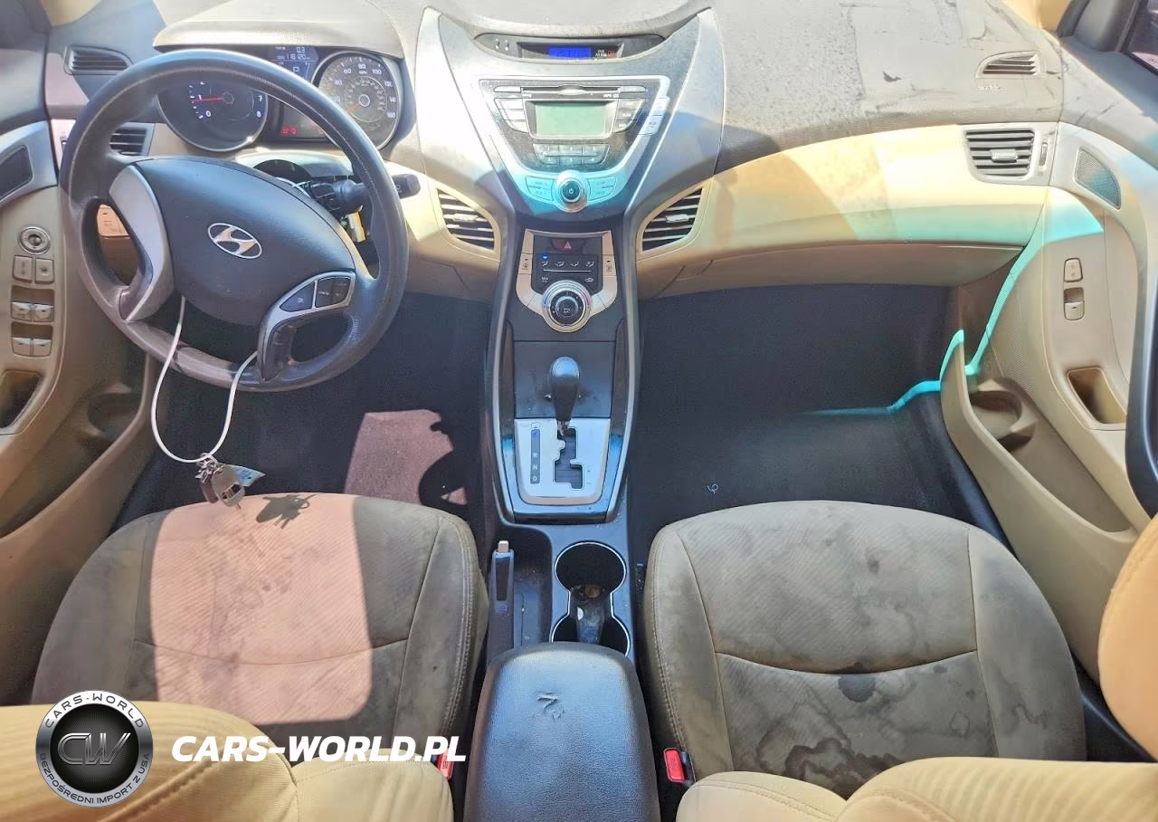 2012 Hyundai Elantra Gls VIN:5NPDH4AE1CH139055 - 8