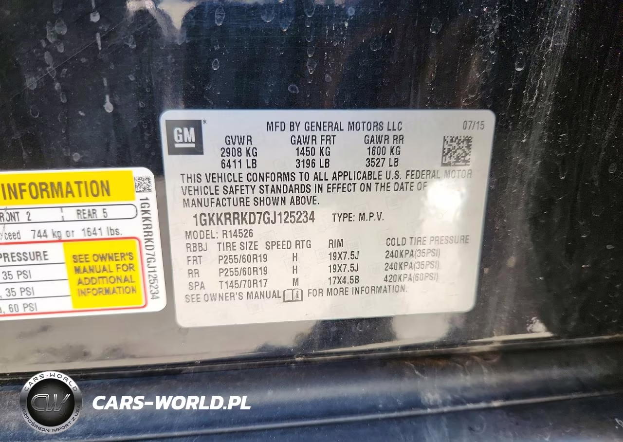 2016 GMC Acadia Slt-1 VIN:1GKKRRKD7GJ125234 - 13