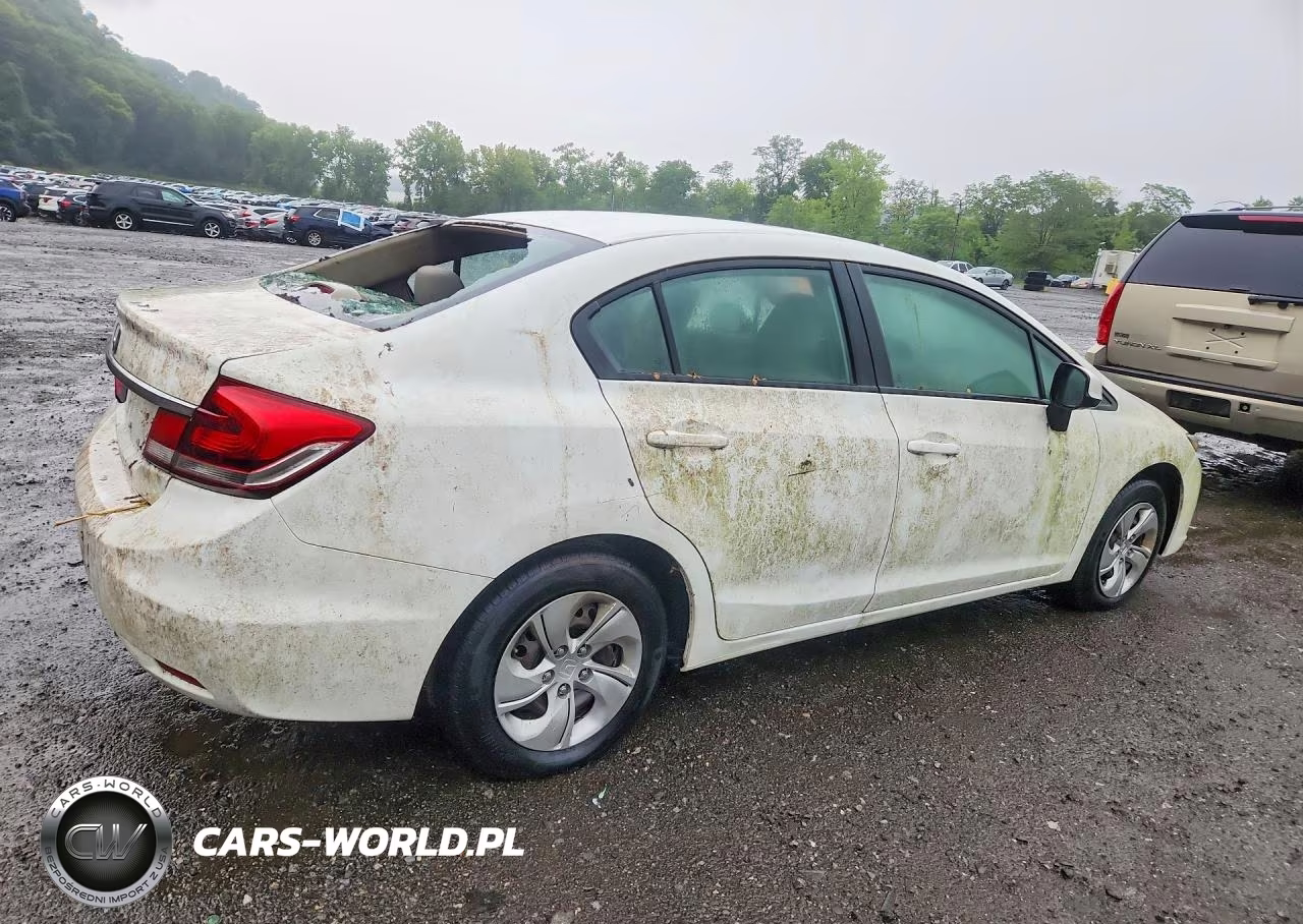 2013 Honda Civic Lx VIN:2HGFB2F5XDH522656 - 3