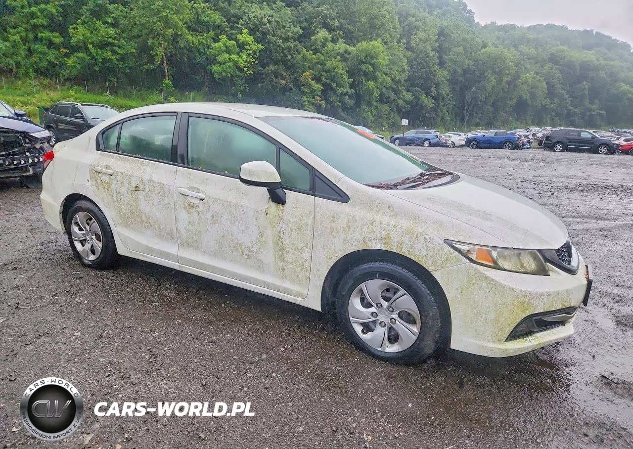 2013 Honda Civic Lx VIN:2HGFB2F5XDH522656 - 4