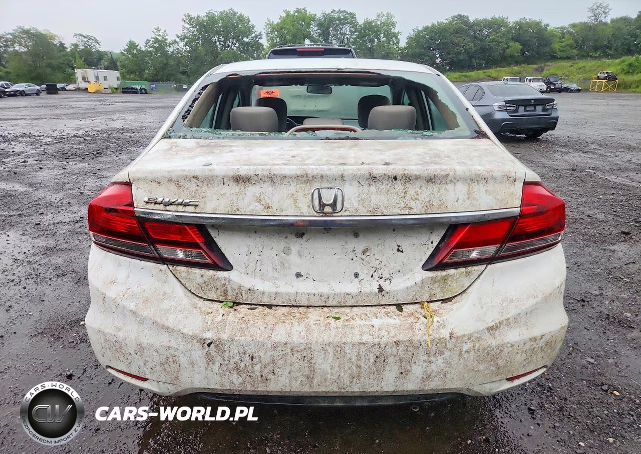 2013 Honda Civic Lx VIN:2HGFB2F5XDH522656 - 6