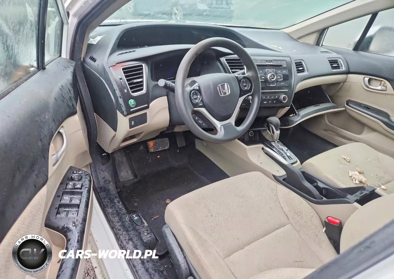 2013 Honda Civic Lx VIN:2HGFB2F5XDH522656 - 8
