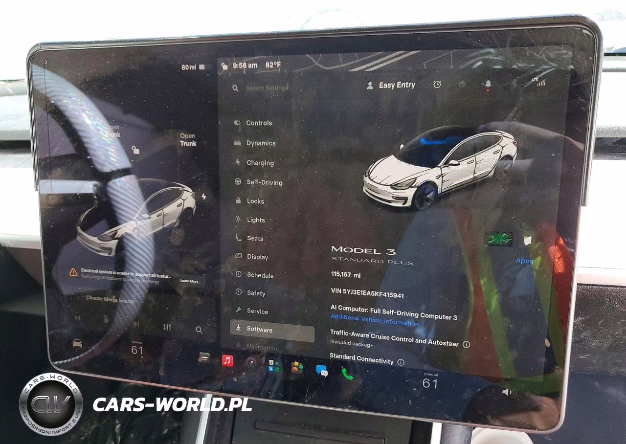 2019 Tesla Model 3 VIN:5YJ3E1EA5KF415941 - 9
