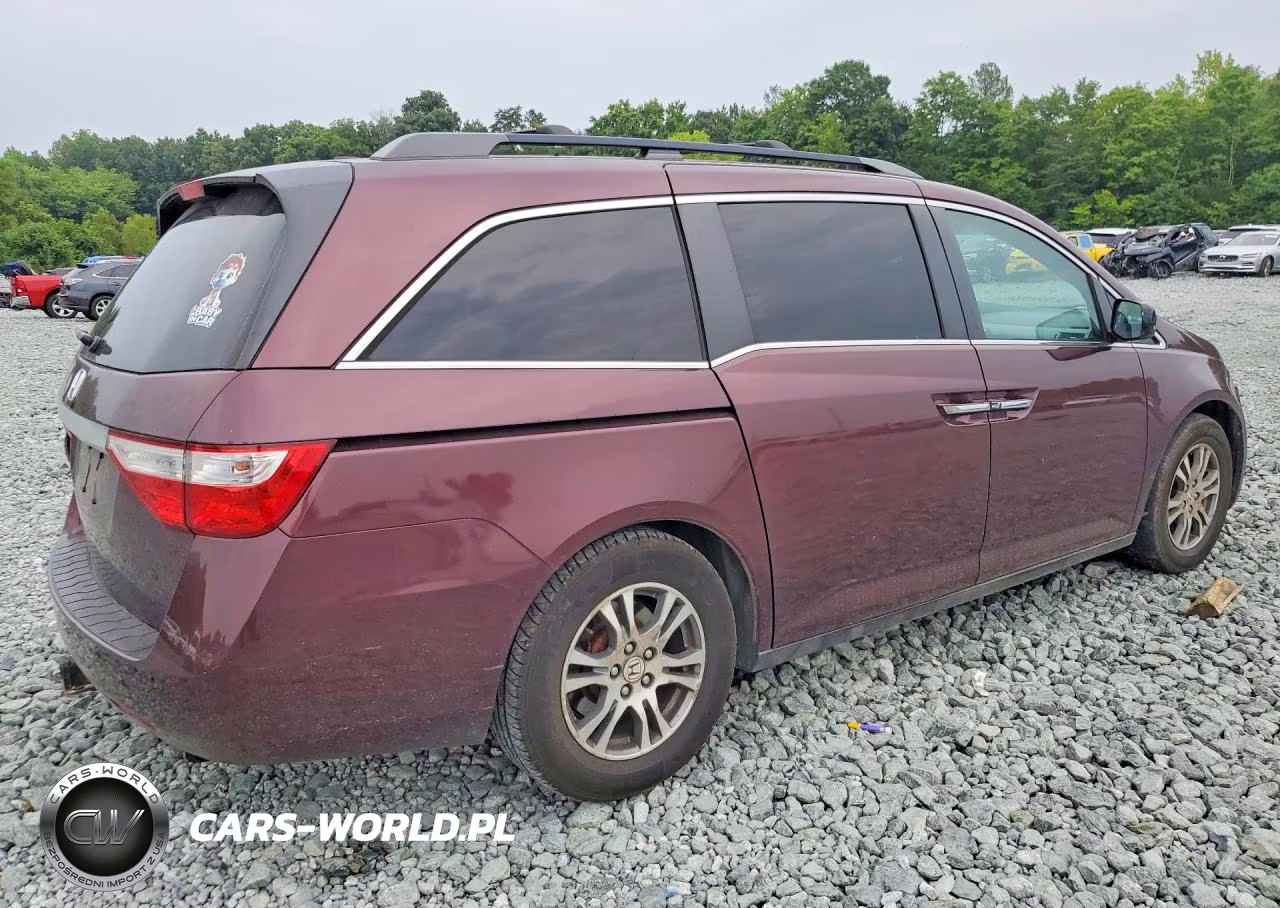 2012 Honda Odyssey Exl VIN:5FNRL5H61CB108265 - 3