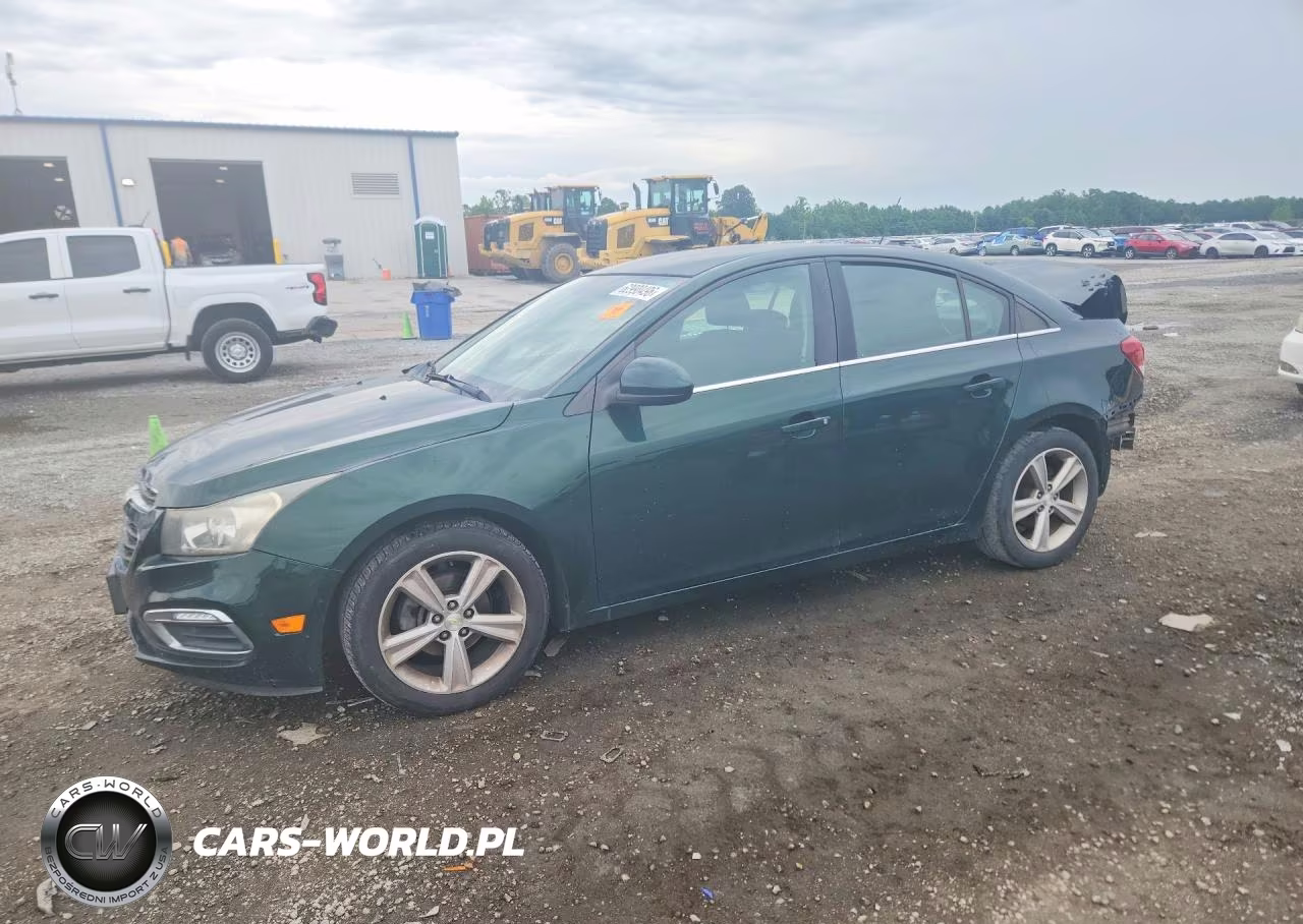 2015 Chevrolet Cruze Lt VIN:1G1PE5SB2F7216954 - 1