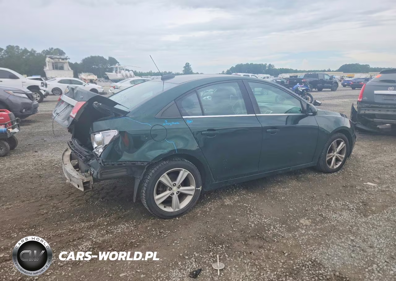 2015 Chevrolet Cruze Lt VIN:1G1PE5SB2F7216954 - 3