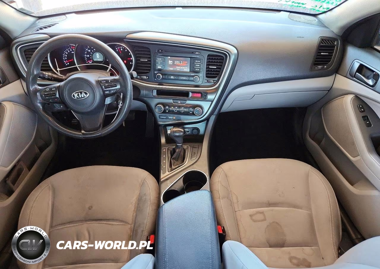 2014 Kia Optima Lx VIN:5XXGM4A73EG348984 - 8