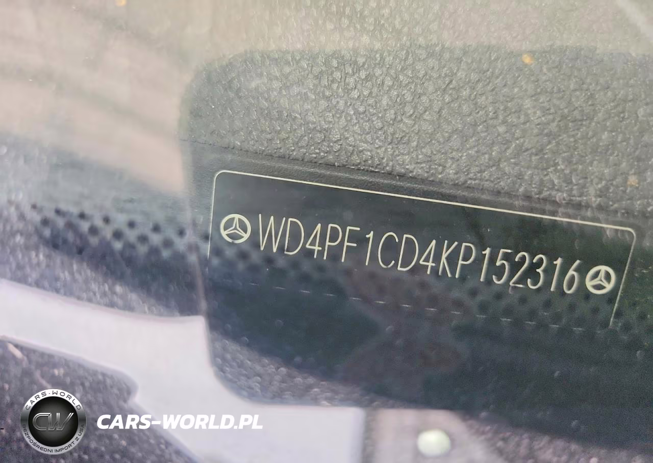 2019 Mercedes-Benz Sprinter 2500 VIN:WD4PF1CD4KP152316 - 13
